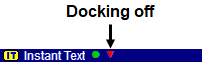 Docking off