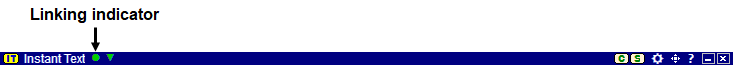 Linking Indicator