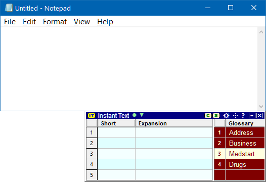 Bottom right alignment