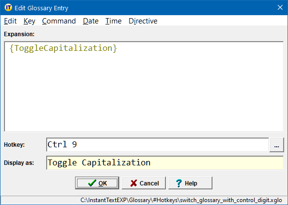 Toggle Capitalization Hotkey
